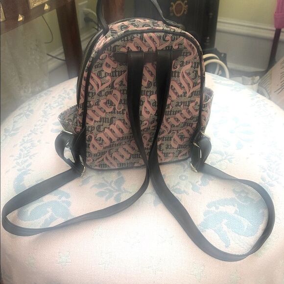 *Juicy Couture* Pink Heart Small Backpack main image 8